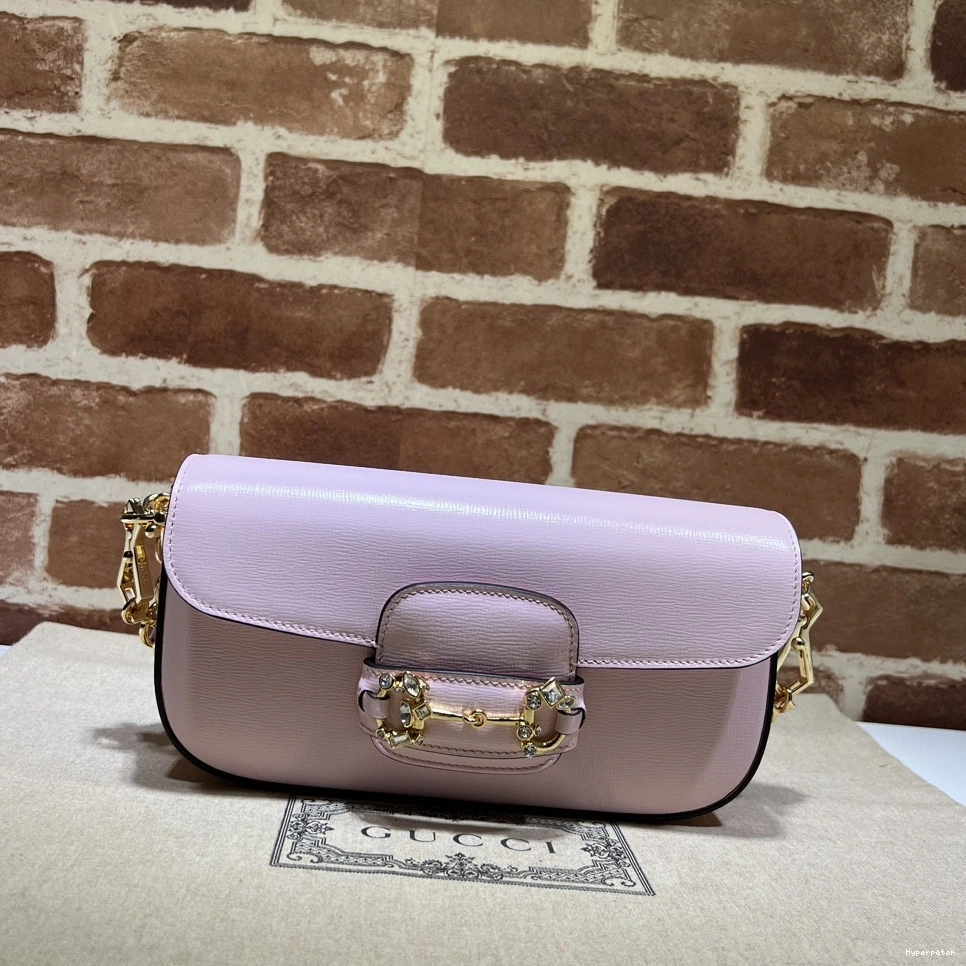 Hyper Peter shoulder small Horsebit bag-23.5*13*7cm 1955 Gucci 0818
